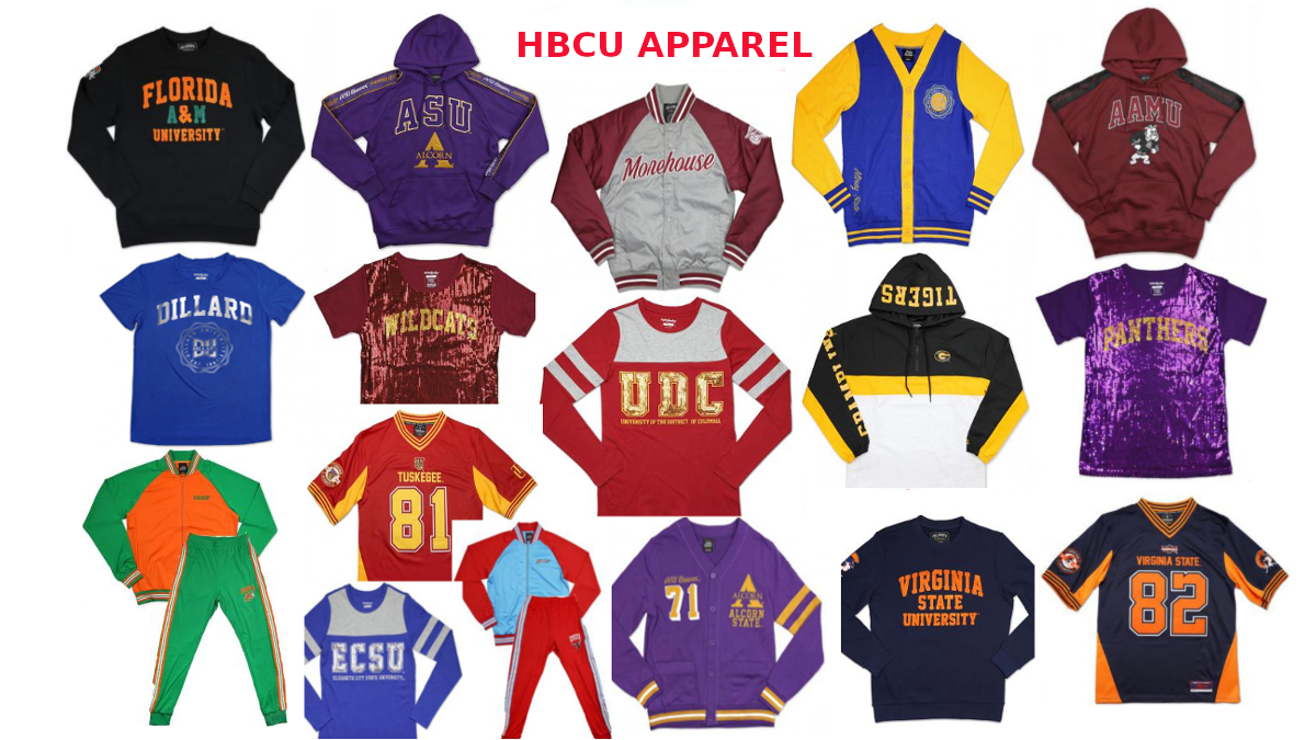 College Apparel and Merchandise with Black Guy Online Poster A2