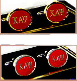 Kappa color cufflinks