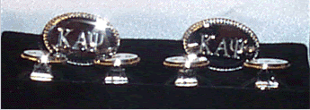 Kappa formal cufflink pin set