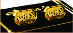 Sigma gold cufflinks