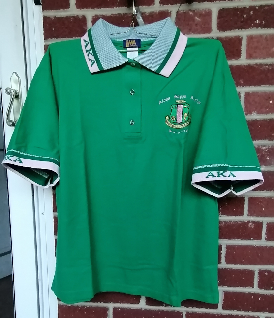 Alpha Kappa Alpha Sorority Golf Polo Shirt