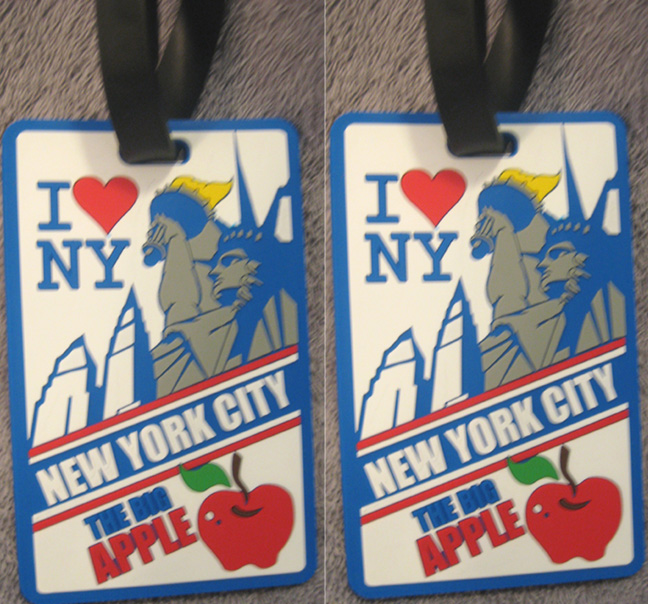 New York City Luggage Tags
