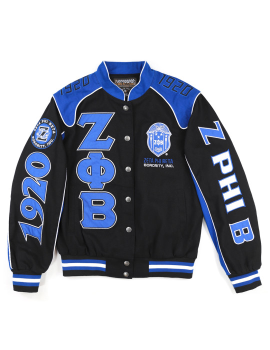 Sigma Gamma Rho Sorority Nascar Twill Jacket